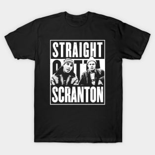 straight outta scranton T-Shirt